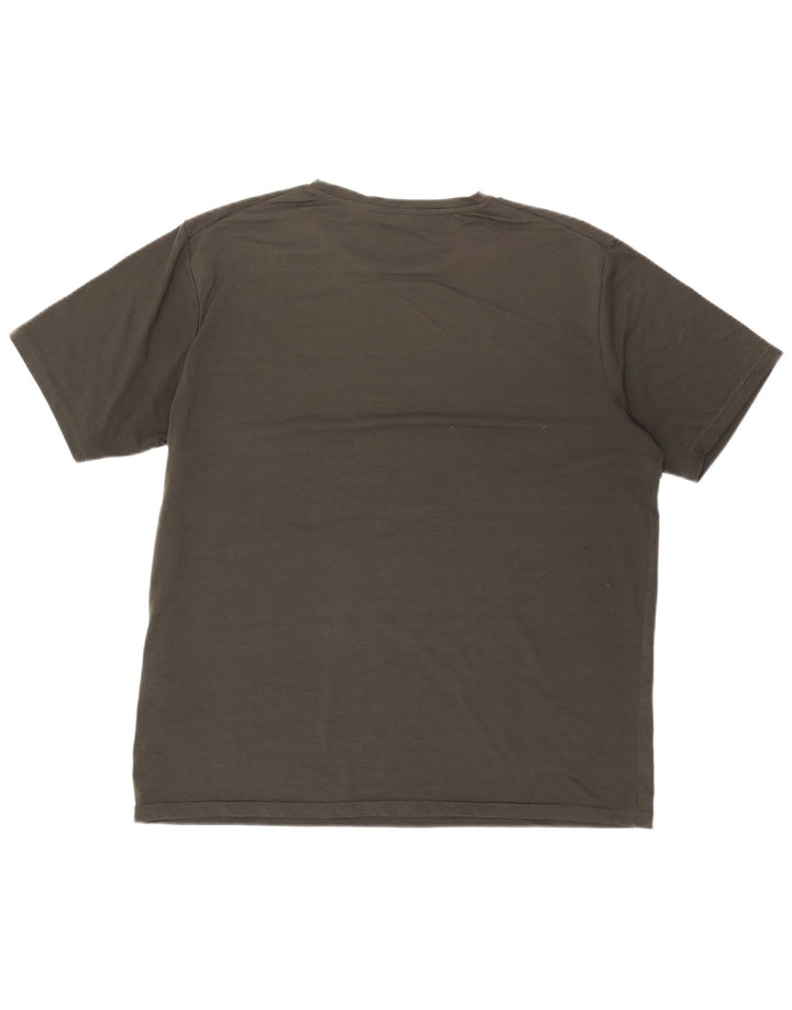 ROHAN Mens T-Shirt Top Large Grey Polyester
