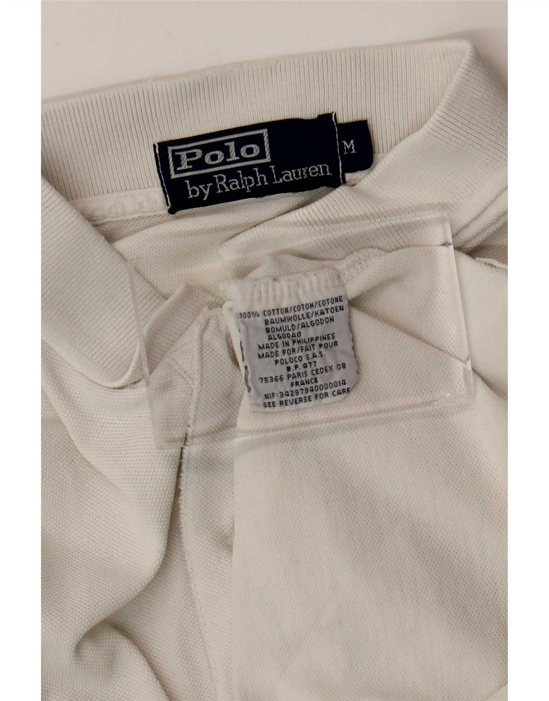 Polo Ralph Lauren Mens Shirt Medium White Cotton