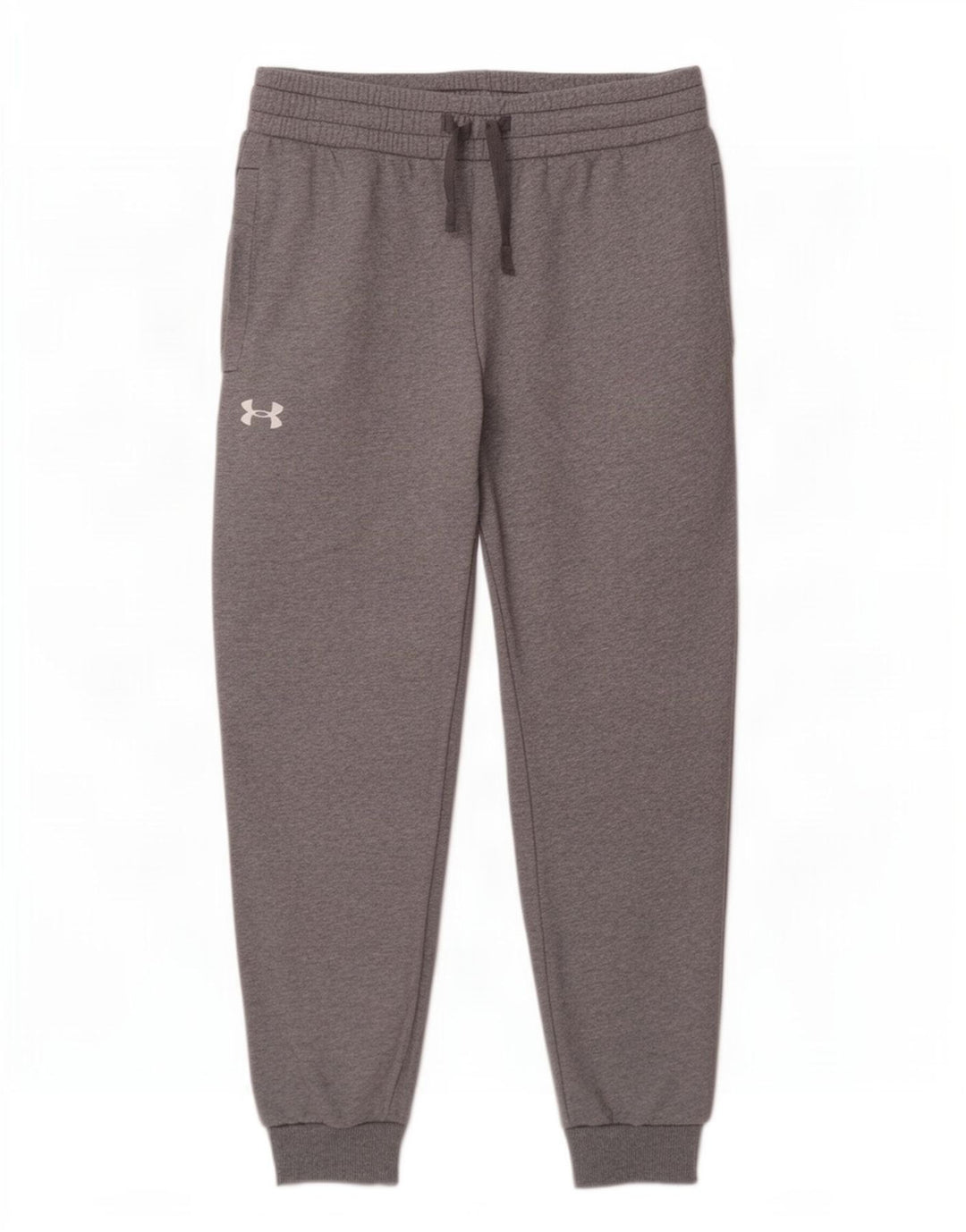 Under Armour Mens Tracksuit Trousers Joggers Medium Grey Flecked Cotton