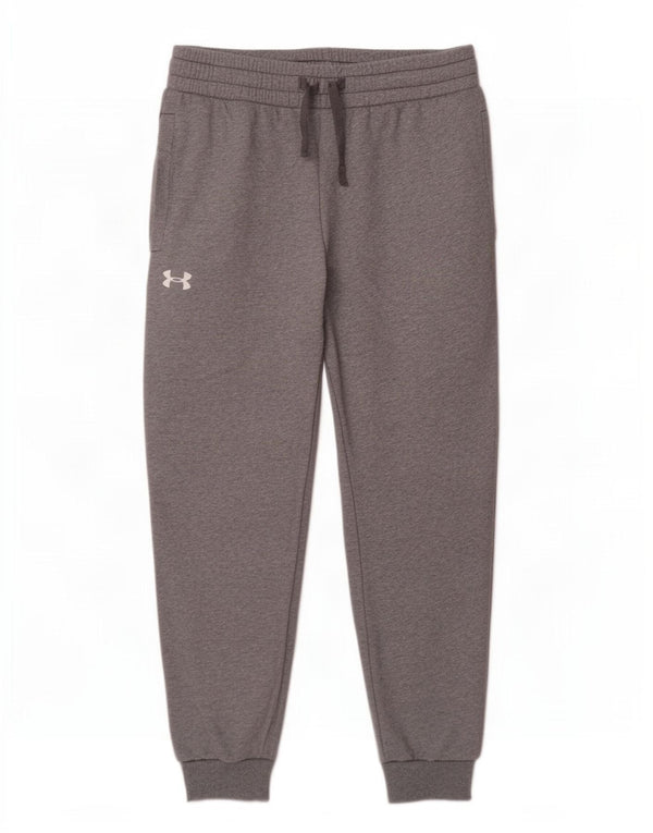 Under Armour Mens Tracksuit Trousers Joggers Medium Grey Flecked Cotton