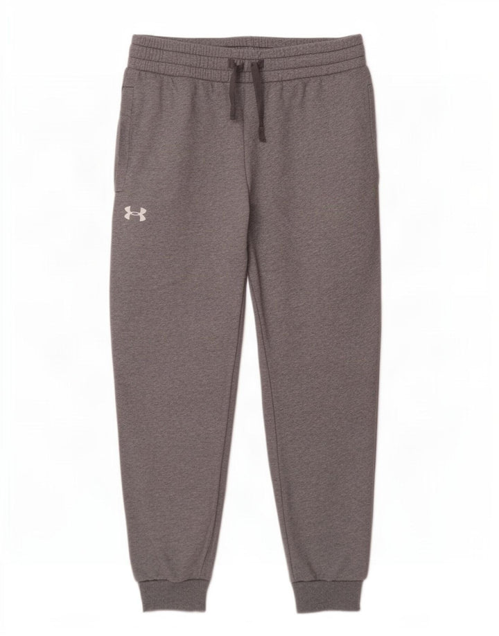 Under Armour Mens Tracksuit Trousers Joggers Medium Grey Flecked Cotton