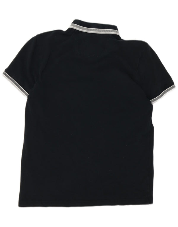 Hugo Boss Mens Regular Fit Polo Shirt Medium Black Cotton