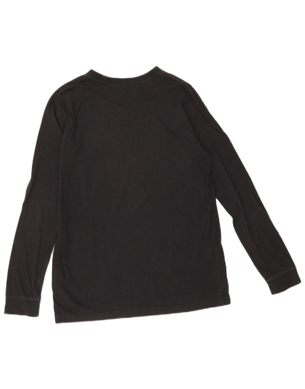 Nike Boys Top Long Sleeve 13-14 Years XL Black Cotton
