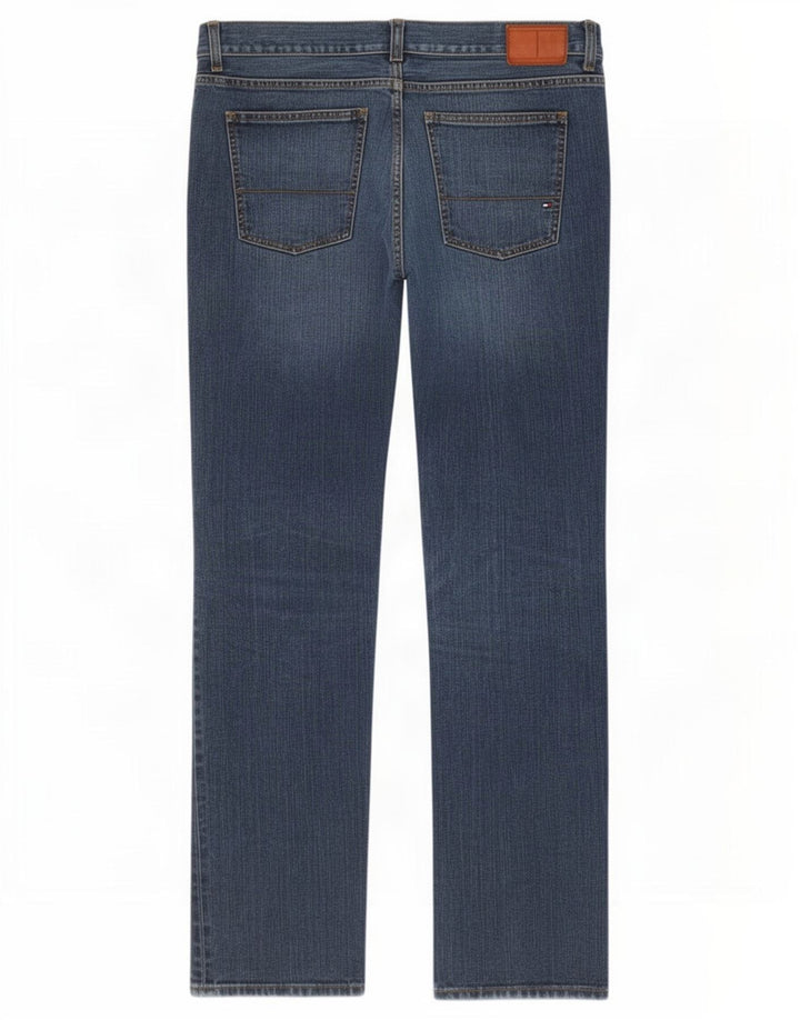 Tommy Hilfiger Mens Bootcut Jeans W36 L34 Blue