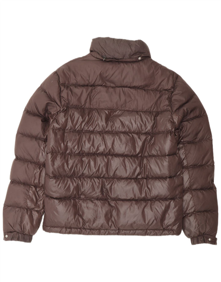 NORTH SAILS Mens Padded Jacket UK 38 Medium Brown Polyamide