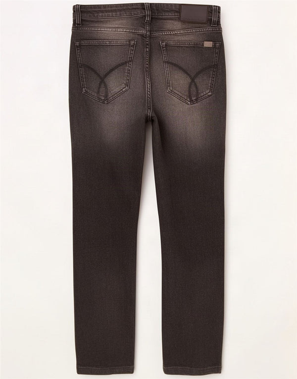 Calvin Klein Womens Skinny Jeans W30 L25 Grey Cotton