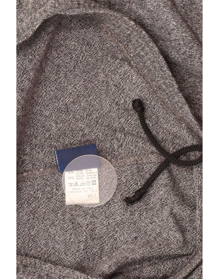 Asics Mens Tracksuit Trousers Medium Grey Flecked Cotton