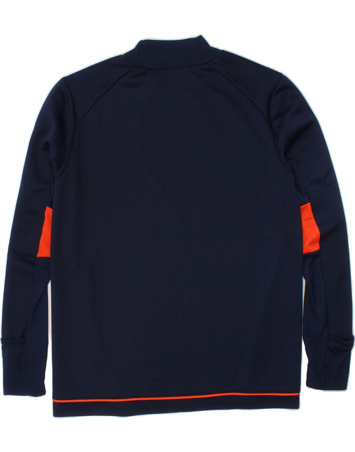 ADIDAS Boys Climacool Top Long Sleeve 9-10 Years Navy Blue Polyester Vintage Adidas and Second-Hand Adidas from Messina Hembry 