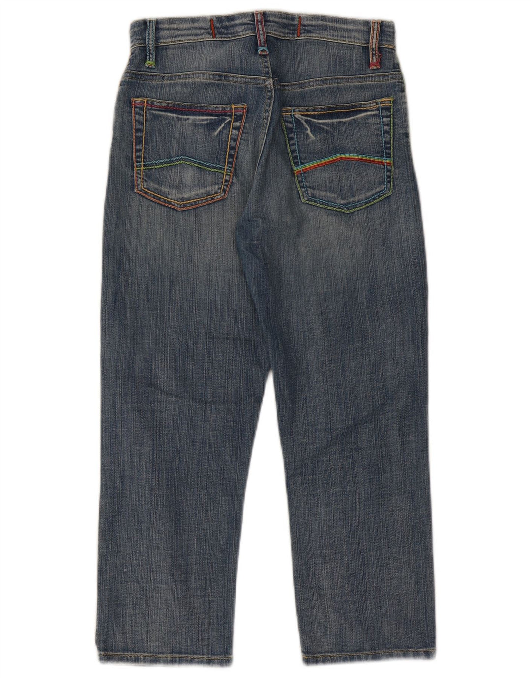 Marlboro Classics Womens Capri Jeans W27 L22 Blue Cotton