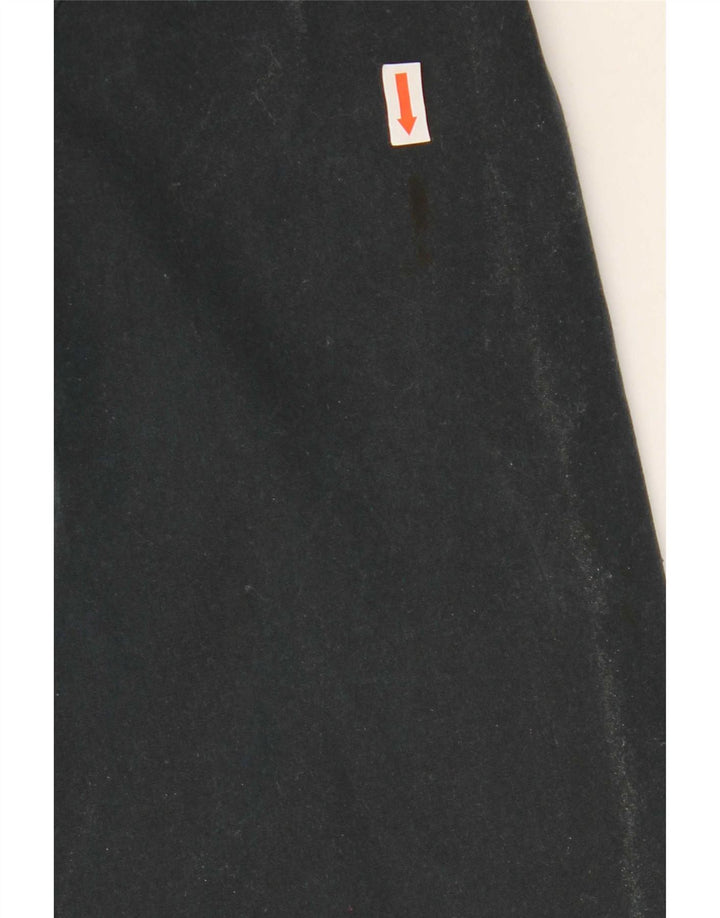 Zara Mens Waxed Cotton Jacket UK 38 Medium Navy Blue Cotton