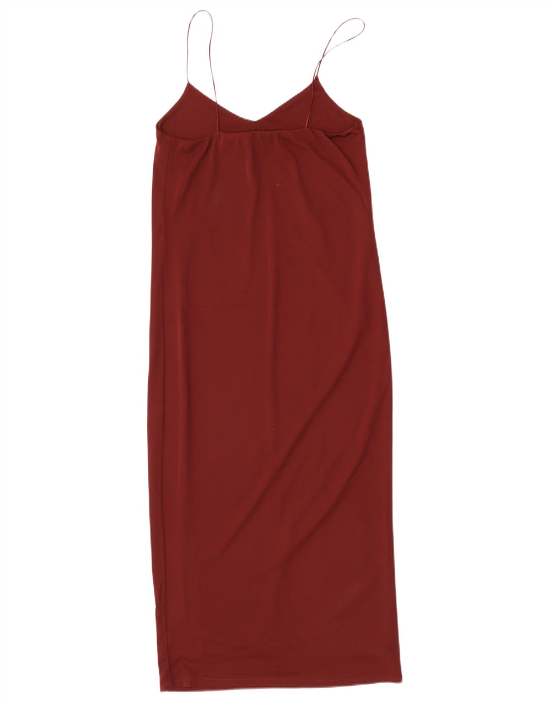 Zara Womens Slip Dress UK 8 Small Maroon