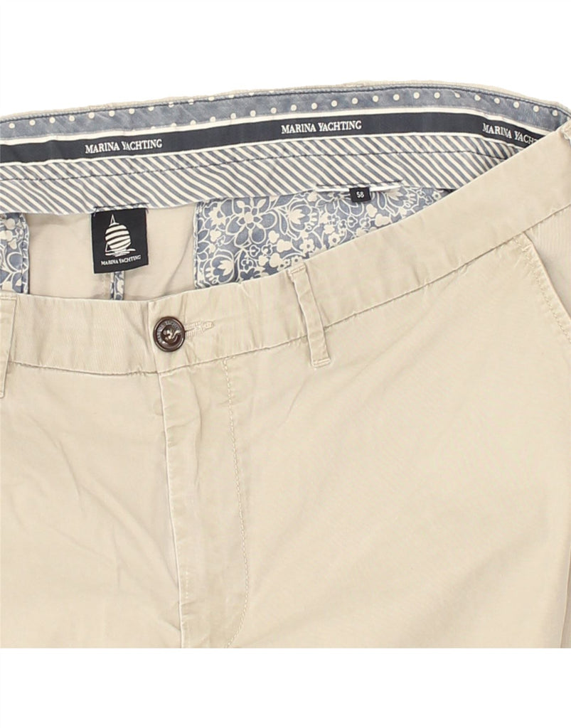 MARINA YACHTING Mens Chino Shorts W42  2XL Beige | Vintage Marina Yachting | Thrift | Second-Hand Marina Yachting | Used Clothing | Messina Hembry 