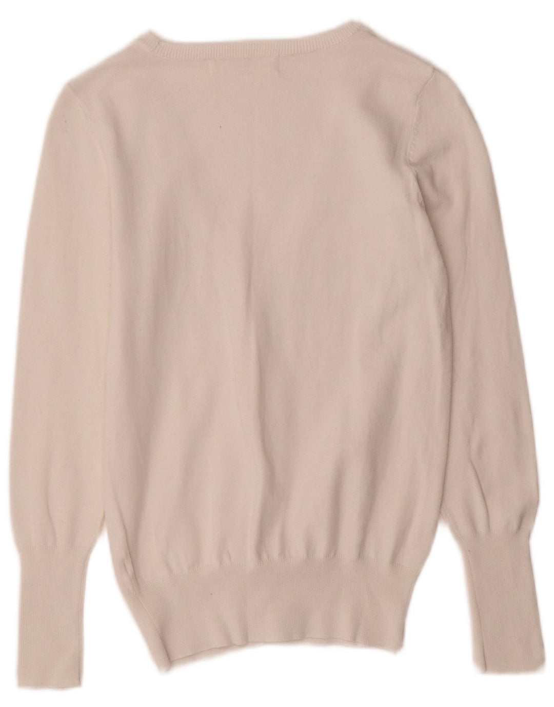 Zara Womens Cardigan Sweater UK 12 Medium White