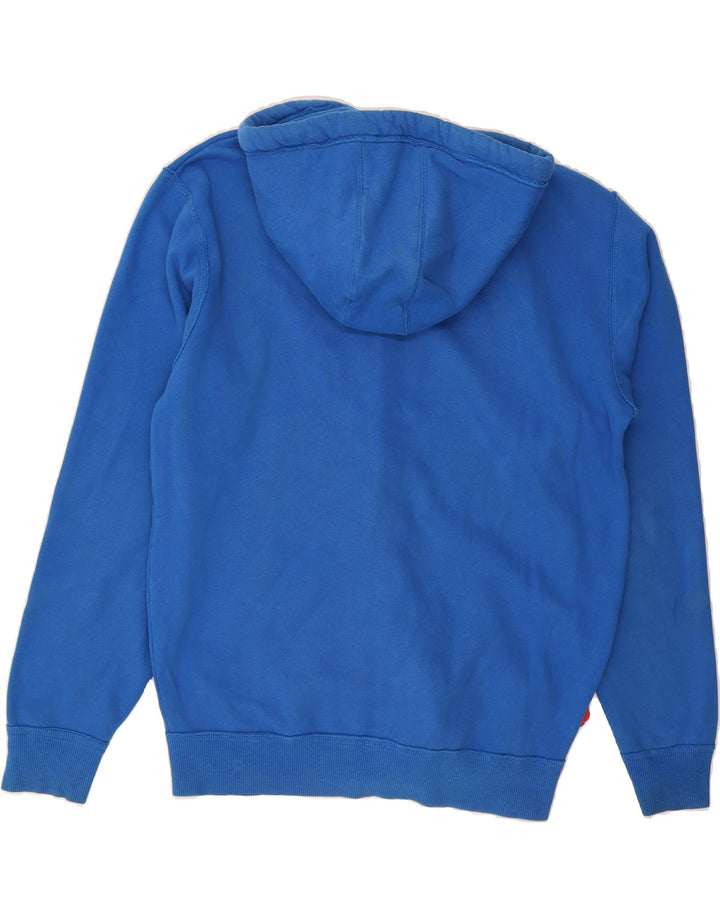 KICKERS Mens Zip Hoodie Sweater Medium Blue Vintage Kickers and Second-Hand Kickers from Messina Hembry 