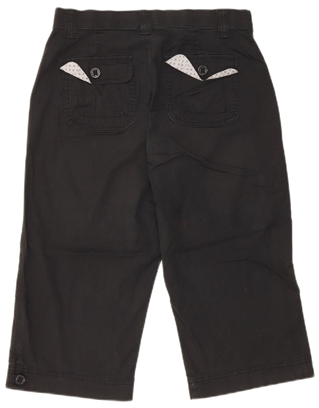 Lee Womens Bermuda Shorts US 6 Medium W28  Black Cotton