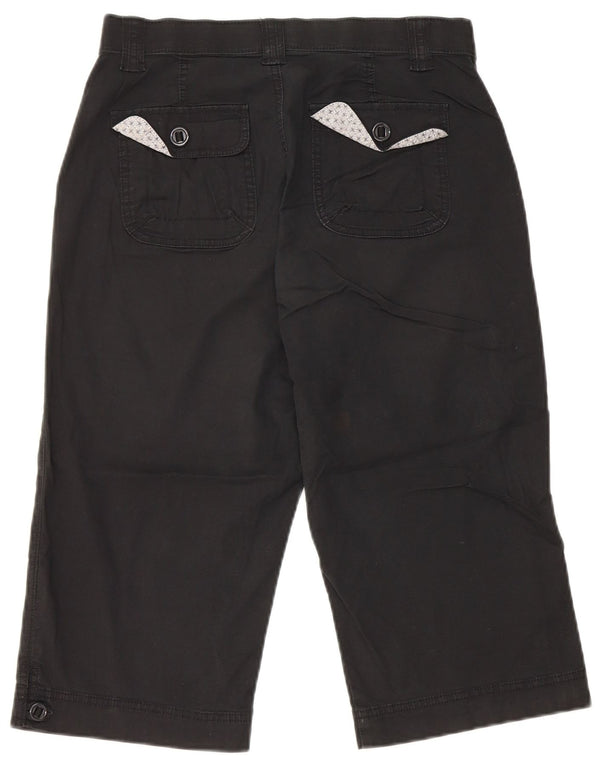 Lee Womens Bermuda Shorts US 6 Medium W28  Black Cotton