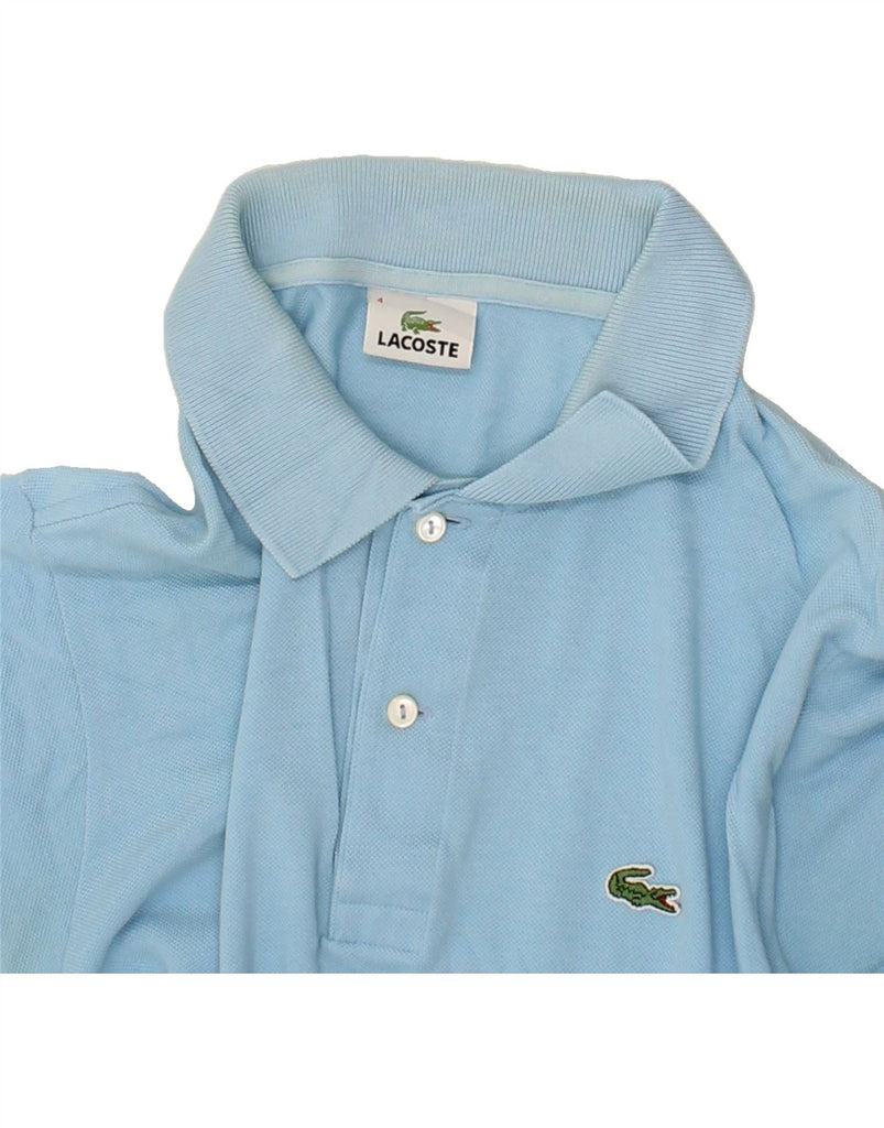 LACOSTE Mens Polo Shirt Size 4 Medium Blue Cotton Vintage Lacoste and Second-Hand Lacoste from Messina Hembry 