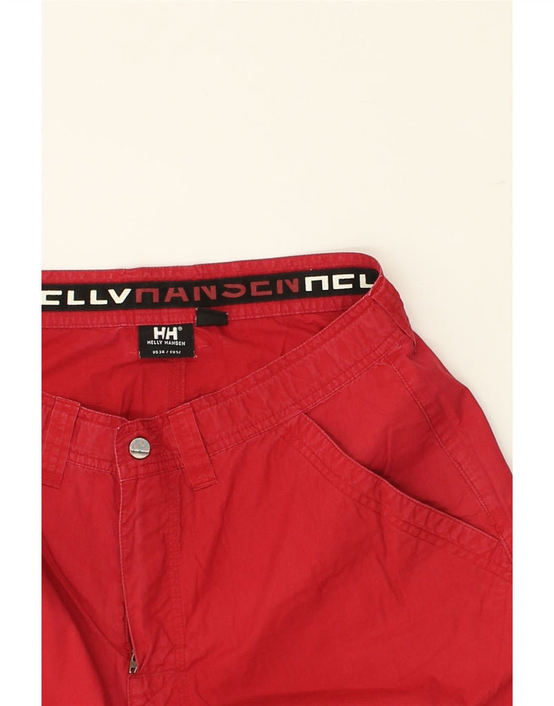 HELLY HANSEN Mens Chino Shorts EU 52 XL W34 Red Cotton | Vintage Helly Hansen | Thrift | Second-Hand Helly Hansen | Used Clothing | Messina Hembry 