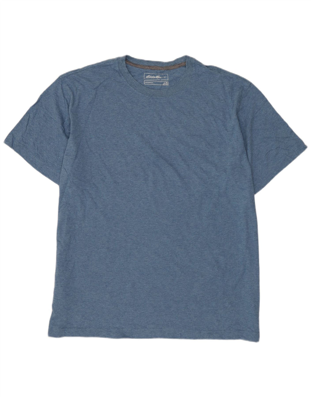 EDDIE BAUER Mens T-Shirt Top XL Blue Cotton