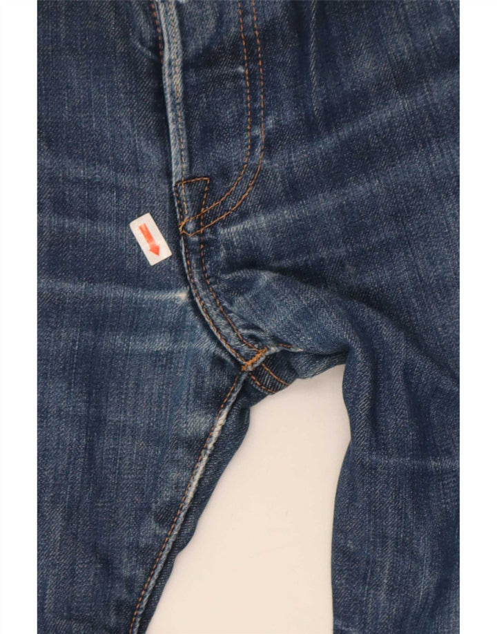 Levi's Mens 501 Straight Jeans W30 L32 Blue Cotton