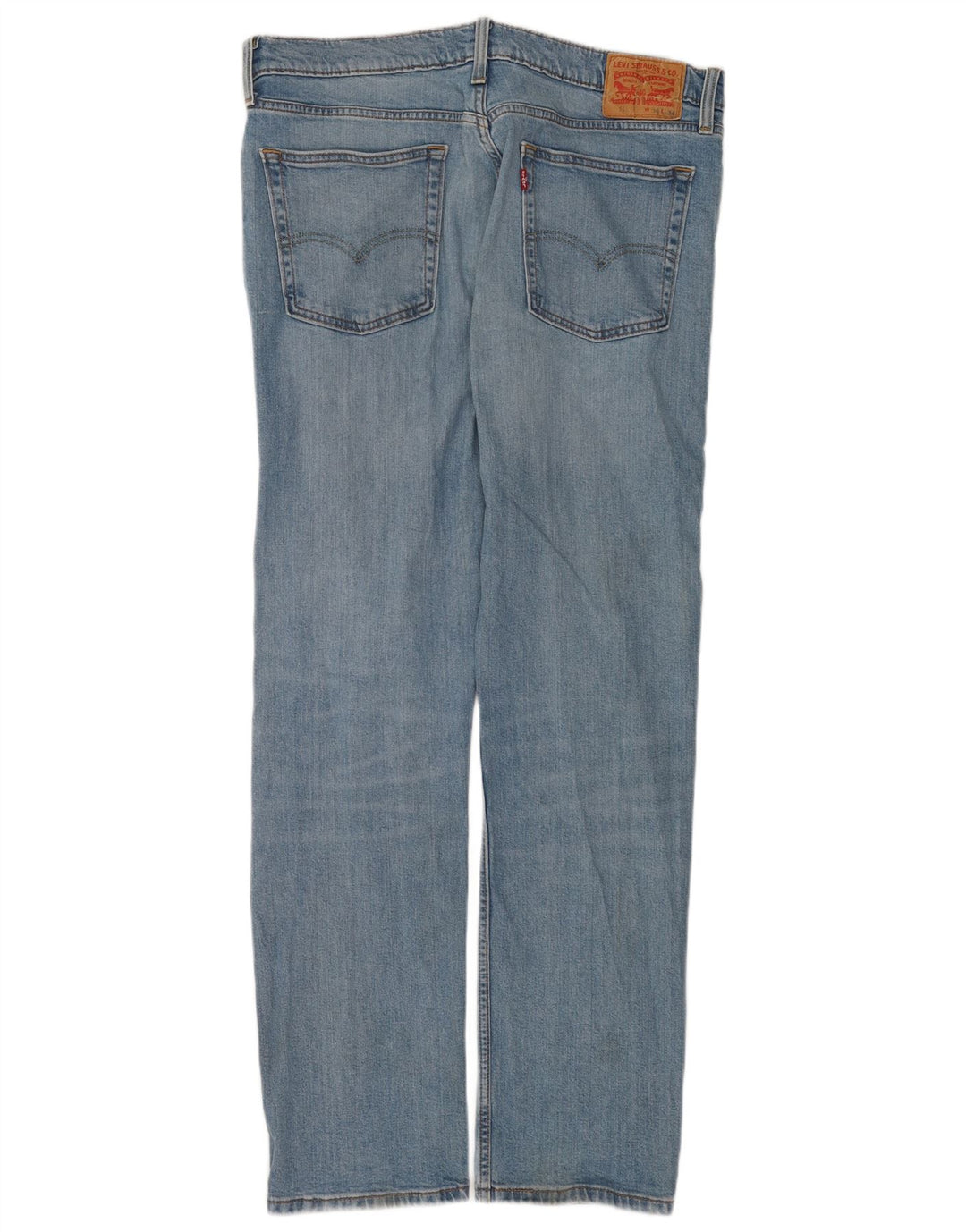 Levi's Mens 516 Straight Jeans W36 L34 Blue Cotton