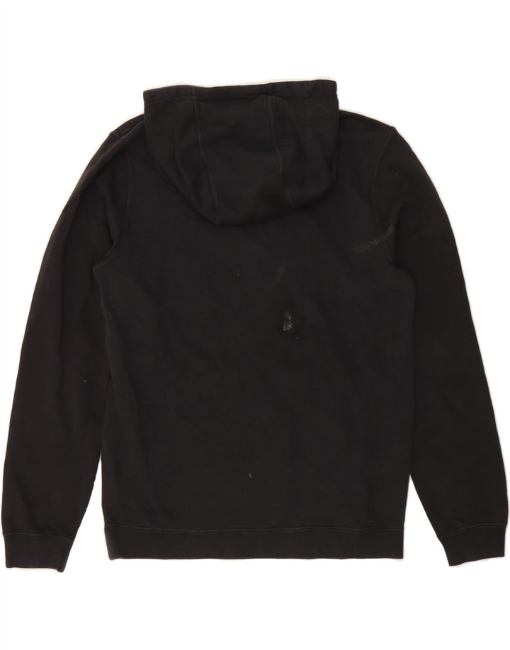 NIKE Mens Graphic Hoodie Jumper Small Black Cotton Vintage Nike and Second-Hand Nike from Messina Hembry 