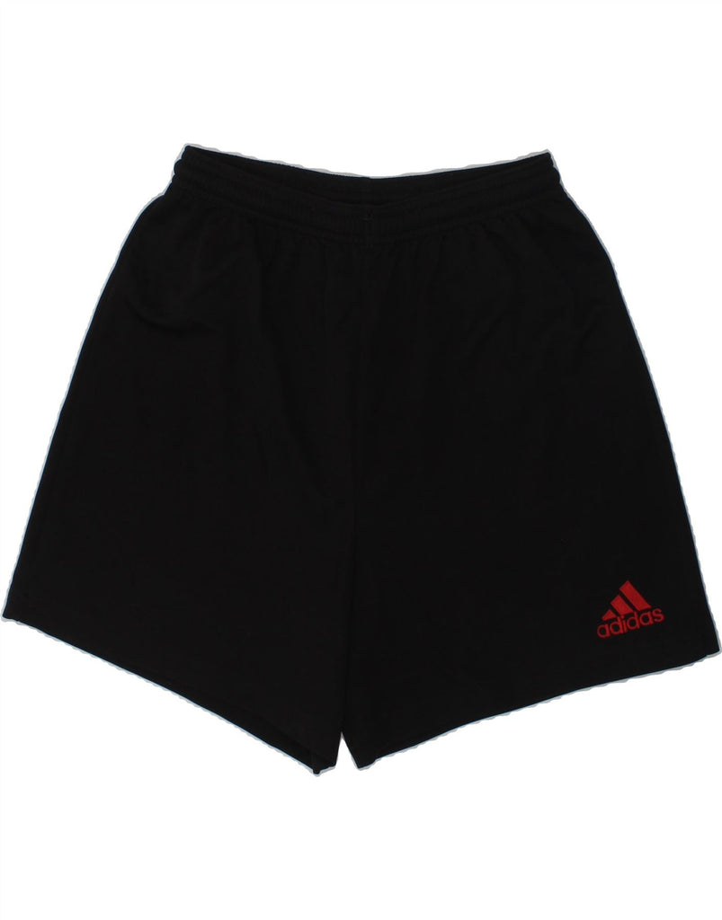 ADIDAS Boys Sport Shorts 13-14 Years XS Black Polyester | Vintage Adidas | Thrift | Second-Hand Adidas | Used Clothing | Messina Hembry 