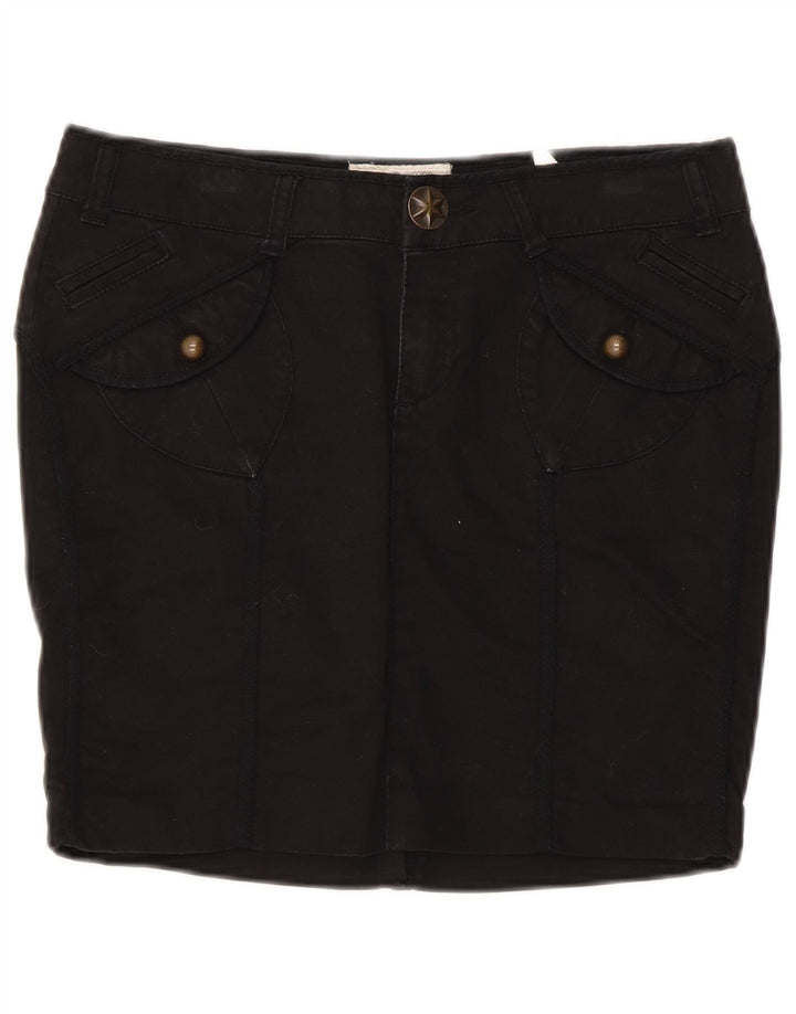 Guess Womens Mini Skirt W28 Medium  Black Cotton