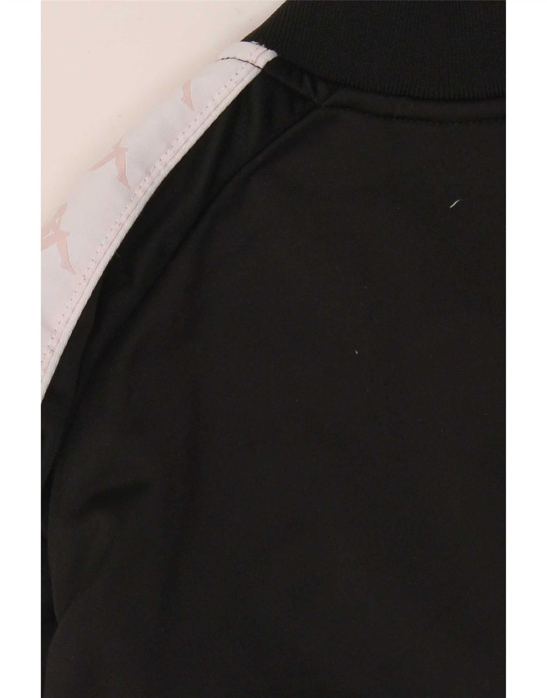 Kappa Boys Graphic Tracksuit Top Jacket 13-14 Years Black Colourblock