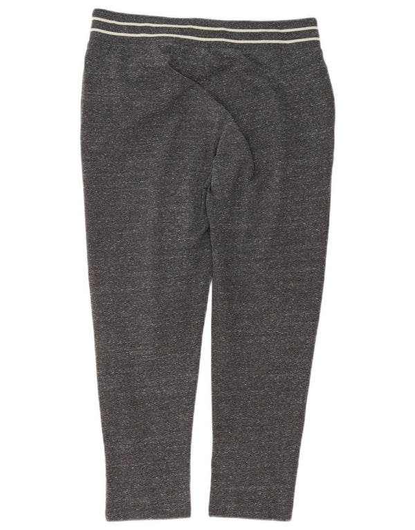Champion Womens Tracksuit Trousers UK 14 Large Grey Flecked Cotton