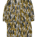 Weird Fish Womens Abstract Pattern Shift Dress UK 12 Medium Multicoloured