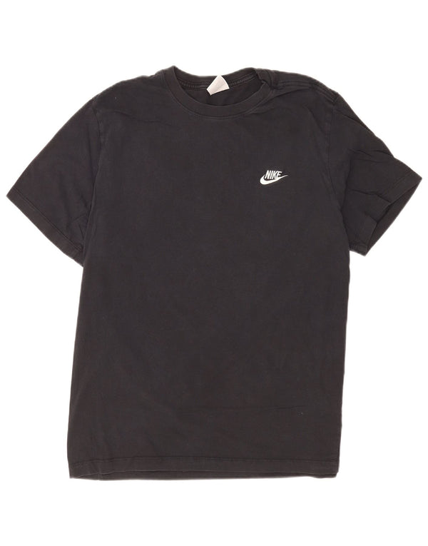Nike Mens T-Shirt Top Large Black Cotton