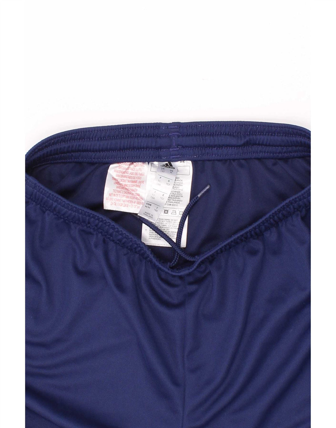 Adidas Boys Aeroready Sport Shorts 11-12 Years Blue Polyester