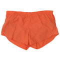 Nike Womens Dri Fit Sport Shorts UK 14 Medium Orange Polyester