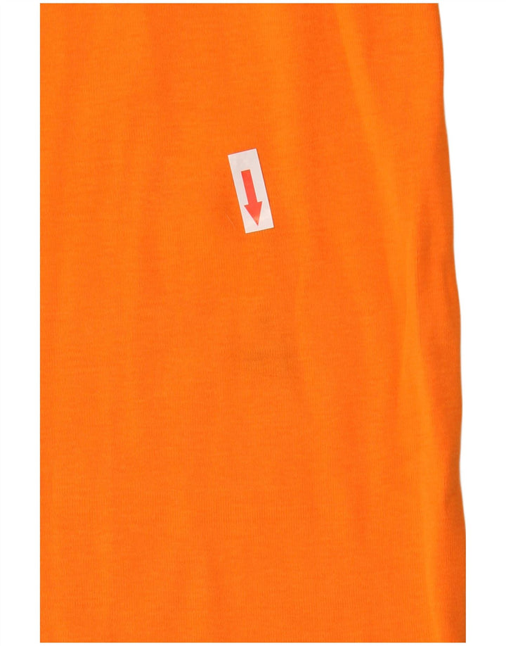 Engbers Mens T-Shirt Top 2XL Orange Cotton