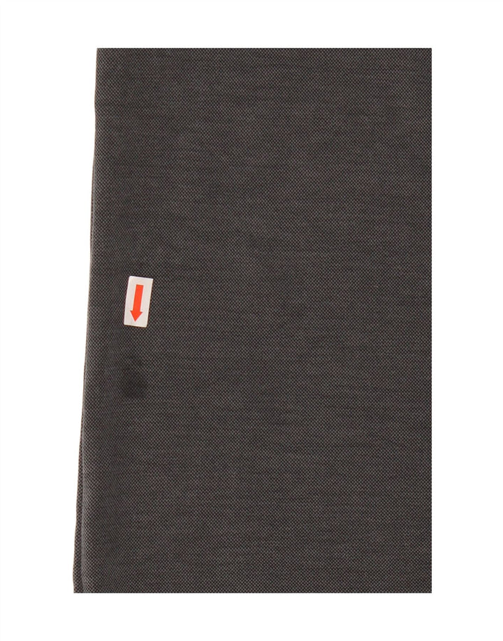 Columbia Mens Polo Shirt Large Grey Modal