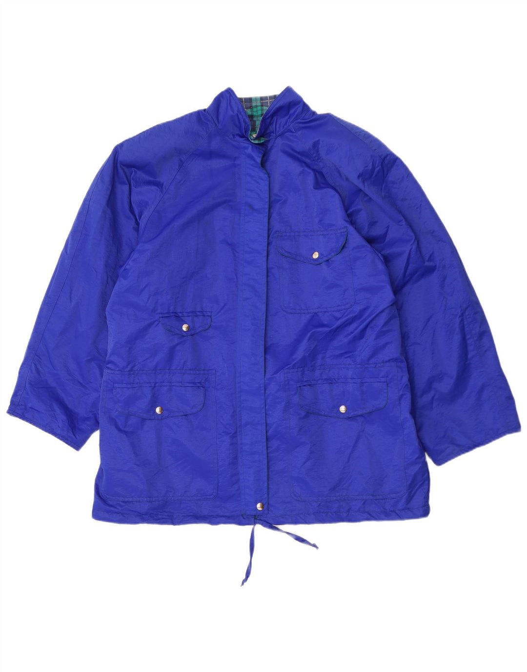 Penny Black Womens Oversized Utility Jacket IT 42 Medium Blue Polyamide