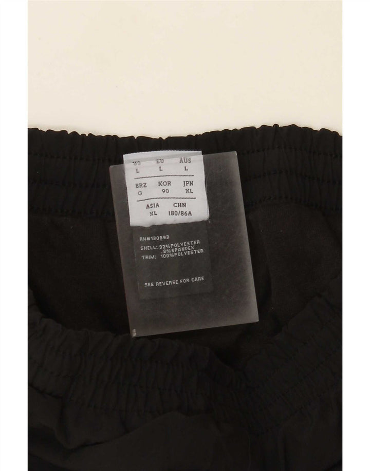 New Balance Mens Tracksuit Trousers Large Black Polyester