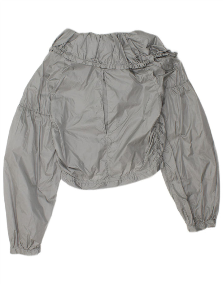 LIU JO Womens Bolero Jacket IT 40 Small Grey Polyamide