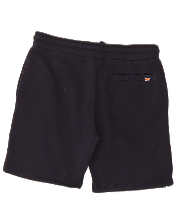 Ellesse Mens Sport Shorts Small Navy Blue Cotton