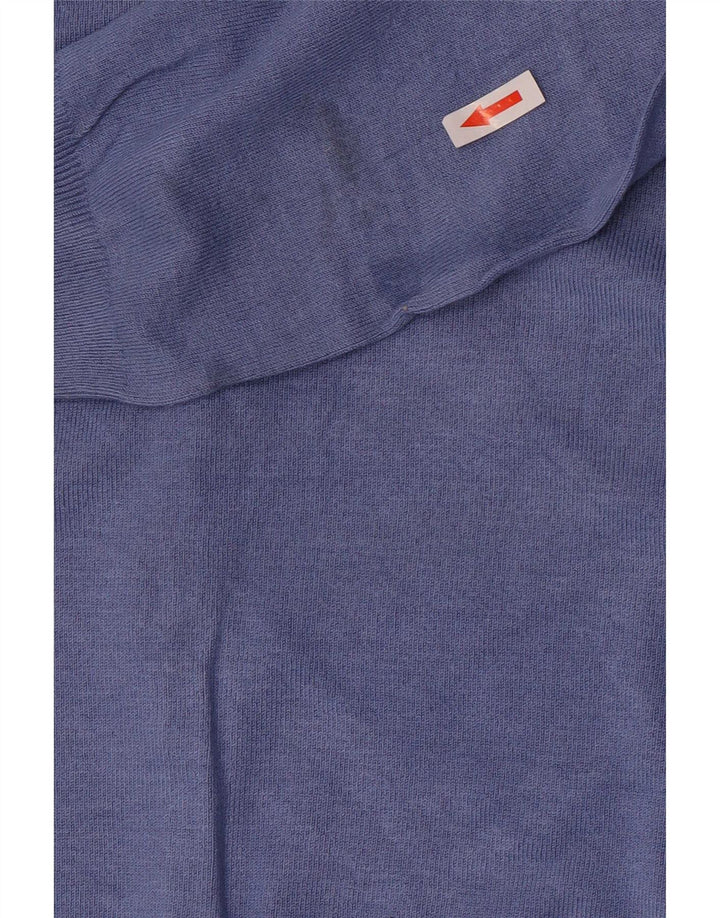 Marks & Spencer Womens Crop Cardigan Sweater UK 18 XL Blue