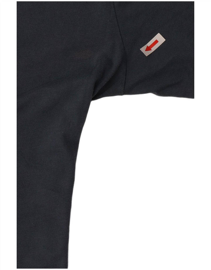 Under Armour Mens Heat Gear T-Shirt Top Medium Navy Blue