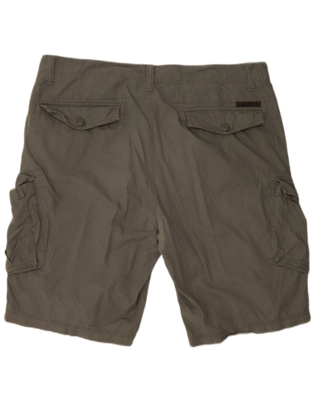 CALVIN KLEIN Mens Cargo Shorts W40 XL Khaki