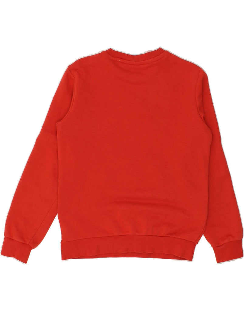 ADIDAS Boys Graphic Sweatshirt Jumper 11-12 Years Red Cotton | Vintage Adidas | Thrift | Second-Hand Adidas | Used Clothing | Messina Hembry 