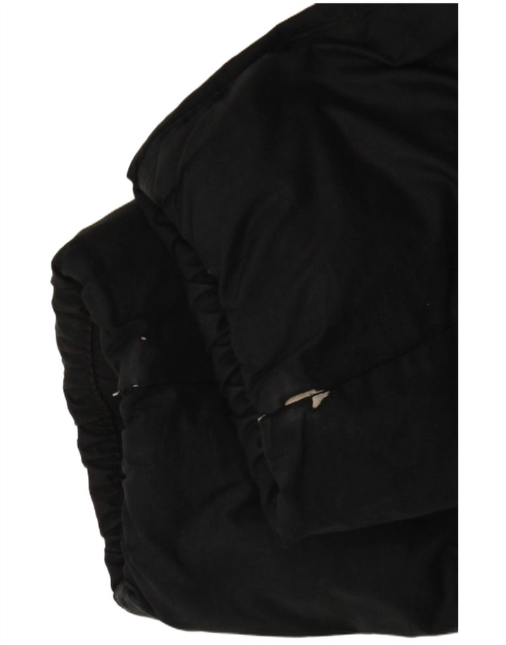 Nike Boys Hooded Padded Jacket 10-11 Years Medium  Black Polyester