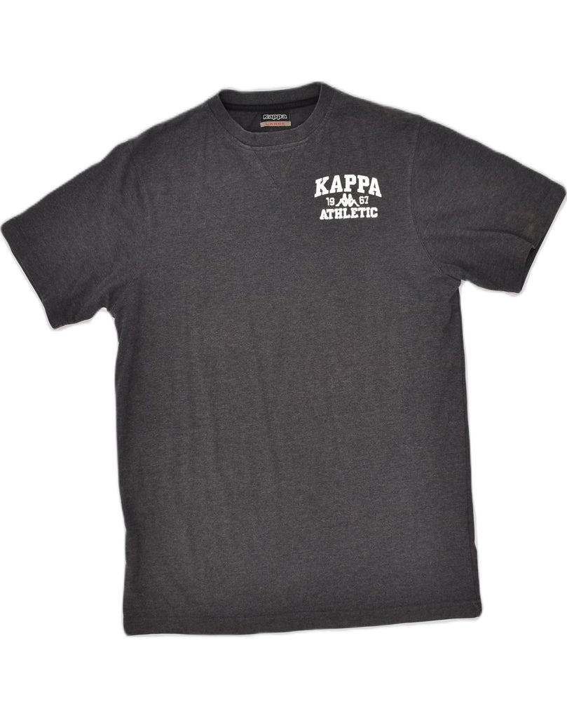 KAPPA Mens T-Shirt Top Large Grey Cotton | Vintage Kappa | Thrift | Second-Hand Kappa | Used Clothing | Messina Hembry 