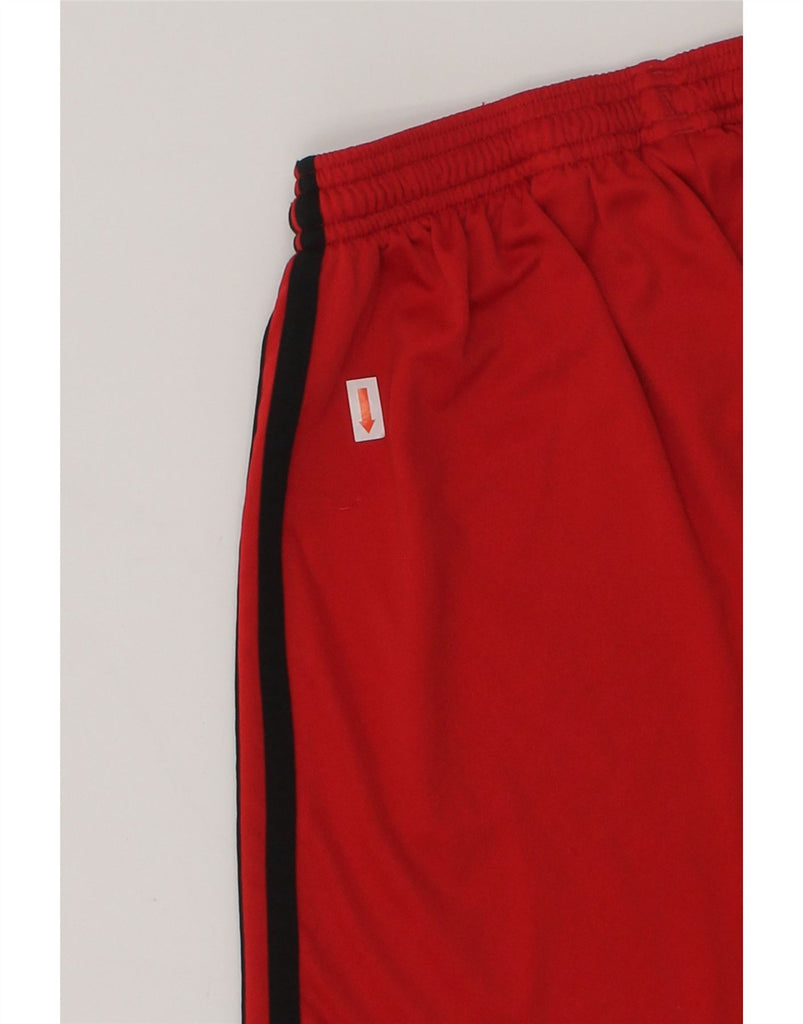 ADIDAS Boys AC Milan Sport Shorts 13-14 Years Red Polyester | Vintage Adidas | Thrift | Second-Hand Adidas | Used Clothing | Messina Hembry 