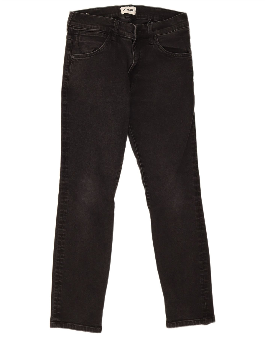 Wrangler Mens Larston Tapered Slim Jeans W32 L30 Grey Cotton