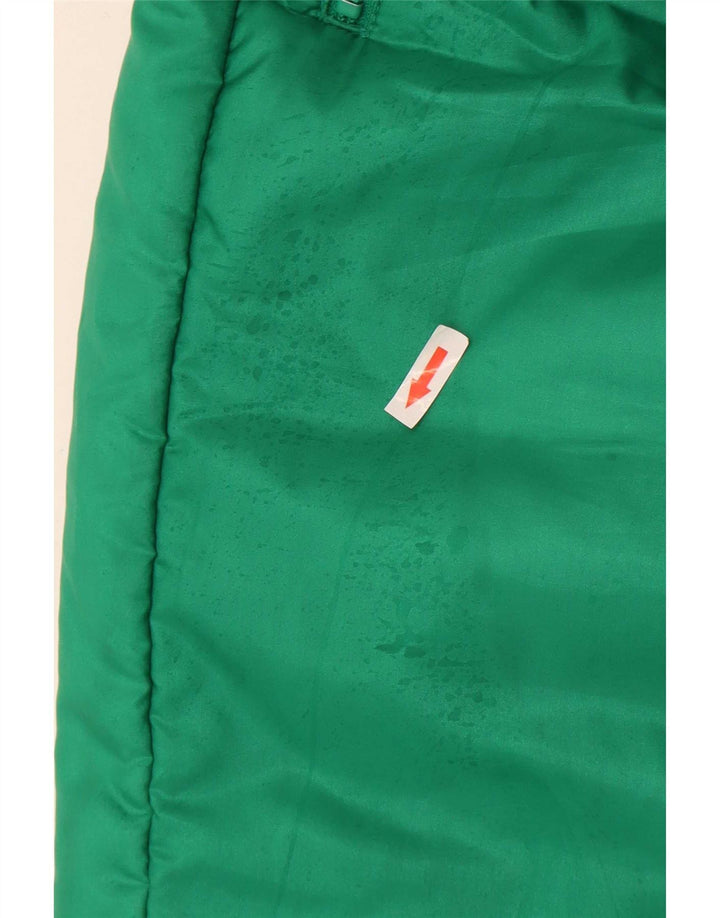 Brugi Womens Ski Jumpsuit IT 48 XL  Green Colourblock Polyester Retro