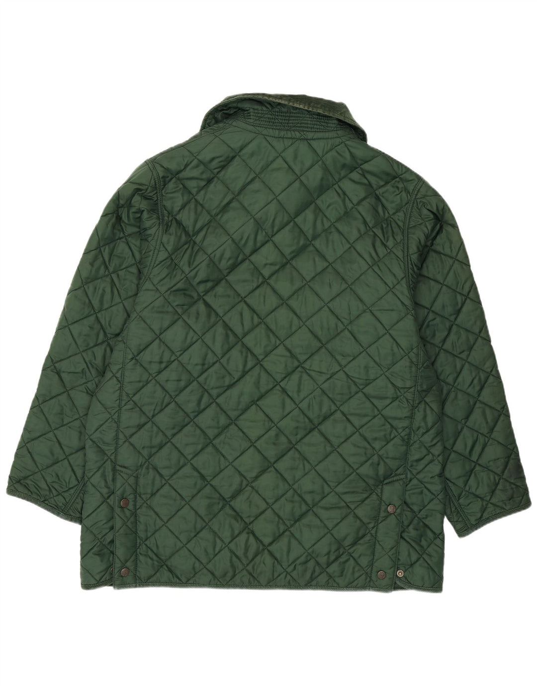 Henri Lloyd Mens Quilted Jacket UK 40 Large Green Nylon